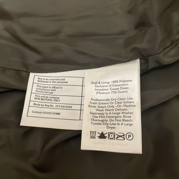 Eddie Bauer Premium Goose Down Quilted Puffer Vest Medium Zip Pockets Brown - Picture 13 of 16